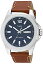 šۡ͢ʡ̤ѡTimex 44mm Essex Ave One Size Tan/Silver-Tone/Black