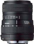 【中古-非常に良い】シグマ 55-200mm F4-5.6 DC デジタル専用 キャノン用