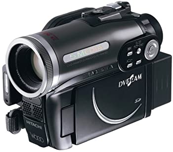 ムジカ&フェリーチェ楽天市場店の【中古-非常に良い】HITACHI DVDビデオカメラ DVDカム Wooo クリスタルブラック DZ-GX3300-B|詳細画像