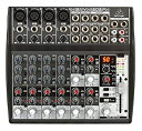 【中古-非常に良い】ベリンガー アナログミキサー 12チャンネル エフェクト搭載 XENYX 1202FX ブラック