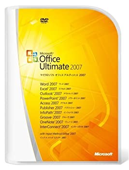 【中古】【旧商品/メーカー出荷終了/サポート終了】Microsoft Office 2007 Ultimate その1