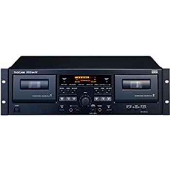 【中古-非常に良い】TASCAM ダブルカセットデッキ オートリバース ドルビーB・倍速ダビング搭載 202Mk4