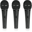【未使用】【中古】ベリンガー ダイナミックマイク キャリングケース付き ON/OFF切り替えスイッチ付き 3本セット XM1800S black