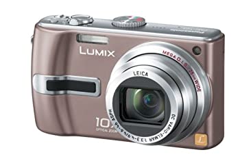 【中古】パナソニック デジタルカメラ LUMIX (ルミックス) DMC-TZ3 ブラウン