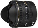 【中古】SIGMA 単焦点魚眼レンズ 10mm F2.8 EX DC FISHEYE HSM キヤノン用 対角線魚眼 APS-C専用 477547