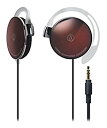 【未使用】【中古】audio-technica イヤフィットヘッドホン 耳掛け ブラウン ATH-EQ300M BW