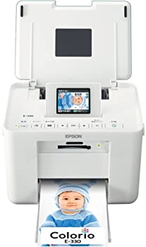 【中古】EPSON Colorio me コンパクトフォトプリンタ 2.5型TFTカラー液晶 E-330