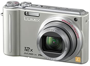 【中古】パナソニック デジタルカメラ LUMIX (ルミックス) TZ7 シルバー DMC-TZ7-S
