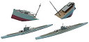 【中古-非常に良い】ハセガワ 1/700 ウォーターラインシリーズ ドイツ海軍 潜水艦Uボート 7C/9C プラモデル 901