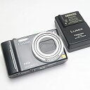 【中古-非常に良い】パナソニック デジタルカメラ ルミックス ブラック DMC-TZ10-K