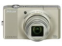 【中古-非常に良い】Nikon デジタルカメラ COOLPIX (クールピクス) S8000 シャンパンシルバー S8000SL