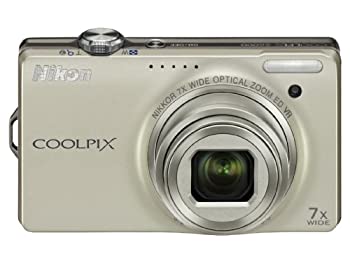 【中古】Nikon デジタルカメラ COOLPIX (クールピクス) S6000 シャンパンシルバー S6000SL
