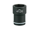 【中古】京都機械工具(KTC) インパクトレンチ用ホイールナットコンビソケット 【19.0sq】 薄肉 ABP6-3820TP