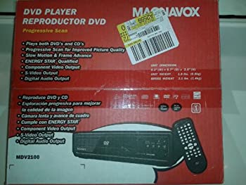 Magnavox Mdv2100/f7 Dvd Player W/progessive Scan Zoom Slow Motion Search by Funai