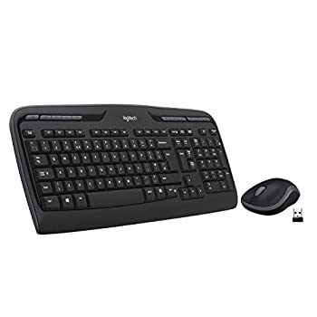 【未使用】【中古】【英語版】Logitech Wireless Combo mk320(920-002836) for Windows-based PC