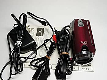 【中古】JVCケンウッド JVC 32GBフルハイビジョンメモリームービー レッド GZ-HM350-R