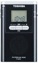 【中古】TOSHIBA AM/FMラジオ TY-SPR1(K)