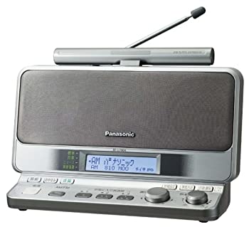 【未使用】【中古】パナソニック FM/AM 2バンドレシーバー シルバー RF-U700A-S