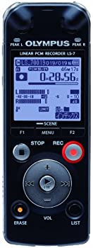 【中古-非常に良い】OLYMPUS ICレコーダー Voice-Trek 4GB リニアPCM対応 BLK ブラック LS-7