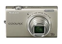 【中古-非常に良い】Nikon デジタルカメラ COOLPIX (クールピクス) S6200 プラチナシルバー S6200SL(2)
