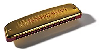 【未使用】【中古】HOHNER ホーナー ダイアトニック/トレモロ ハーモニカ Golden Melody 2416/40