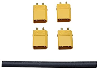 【中古】スクエア XT30コネクター (オス 4個) SGC-79M