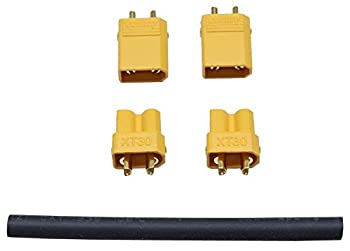 【中古】スクエア XT30コネクター (オス&メス2ペア) SGC-79