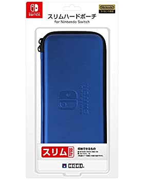 【中古-非常に良い】【Nintendo Switch対応】スリムハードポーチ for Nintendo Switch ブルー