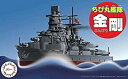 【中古-非常に良い】フジミ模型 ちび丸艦隊シリーズ No.3 金剛 全長約11cm ノンスケール 色分け済み プラモデル ちび丸3