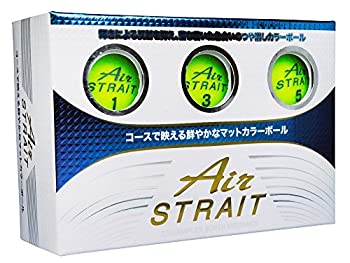 【中古】LEZAX(レザックス) ゴルフボール Air STRAIT マットカラーボール 6個入り イエロー ASBA-7759当店取り扱いの中古品についてこちらの商品は中古品となっております。 付属品の有無については入荷の度異なり、商品タイトルに付属品についての記載がない場合もございますので、ご不明な場合はメッセージにてお問い合わせください。 買取時より付属していたものはお付けしておりますが、付属品や消耗品に保証はございません。中古品のため、使用に影響ない程度の使用感・経年劣化（傷、汚れなど）がある場合がございますのでご了承下さい。また、中古品の特性上ギフトには適しておりません。当店は専門店ではございませんので、製品に関する詳細や設定方法はメーカーへ直接お問い合わせいただきますようお願い致します。 画像はイメージ写真です。ビデオデッキ、各プレーヤーなど在庫品によってリモコンが付属してない場合がございます。限定版の付属品、ダウンロードコードなどの付属品は無しとお考え下さい。中古品の場合、基本的に説明書・外箱・ドライバーインストール用のCD-ROMはついておりませんので、ご了承の上お買求め下さい。当店での中古表記のトレーディングカードはプレイ用でございます。中古買取り品の為、細かなキズ・白欠け・多少の使用感がございますのでご了承下さいませ。ご返品について当店販売の中古品につきまして、初期不良に限り商品到着から7日間はご返品を受付けておりますので 到着後、なるべく早く動作確認や商品確認をお願い致します。1週間を超えてのご連絡のあったものは、ご返品不可となりますのでご了承下さい。中古品につきましては商品の特性上、お客様都合のご返品は原則としてお受けしておりません。ご注文からお届けまでご注文は24時間受け付けております。当店販売の中古品のお届けは国内倉庫からの発送の場合は3営業日〜10営業日前後とお考え下さい。 海外倉庫からの発送の場合は、一旦国内委託倉庫へ国際便にて配送の後にお客様へお送り致しますので、お届けまで3週間から1カ月ほどお時間を頂戴致します。※併売品の為、在庫切れの場合はご連絡させて頂きます。※離島、北海道、九州、沖縄は遅れる場合がございます。予めご了承下さい。※ご注文後、当店より確認のメールをする場合がございます。ご返信が無い場合キャンセルとなりますので予めご了承くださいませ。