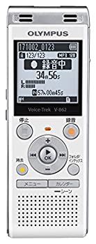 【中古-非常に良い】OLYMPUS Voice Trek ICレコーダー ホワイト V-862 WHT
