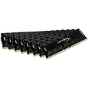 【未使用】【中古】キングストン Kingston デスクトップPC用メモリ DDR4-3000 16GBx8枚 HyperX Predator CL15 1.3...