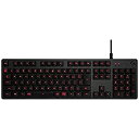 【中古-非常に良い】【輸入・国内仕様】G413CB(カーボン) Carbon and Silver 有線キーボード 日本語配108キー