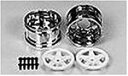 【中古-非常に良い】タミヤ R/C SPARE PARTS SP-673 2ピース5本スポークホイールワイド