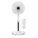 【中古】日立 扇風機 リモコン付 風量4段階 8枚羽根 やさしい微風(うちわ風) 減灯&消音 HEF-130R