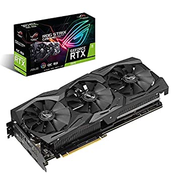 ̤ѡۡšASUS NVIDIA GeForce RTX 2070 ȥץեǥ ֥å 8GB ROG-STRIX-RTX2070-O8G-GAMING