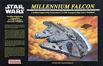 【中古】ファインモールド 1/72 STARWARS ミレニアム・ファルコン