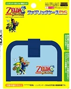 【未使用】【中古】ファブリックケースDS ゼルダの伝説 夢幻の砂時計Ver ブルー