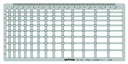 【中古-非常に良い】ドラパス テンプレート E120 長方形定規 31120