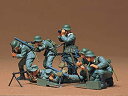 【未使用】【中古】タミヤ 1/35 ミリタリーミニチュアシリーズ No.38 ドイツ陸軍 歩兵機関銃チームセット プラモデル 35038