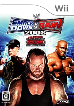【未使用】【中古】WWE 2008 SmackDown vs Raw - Wii
