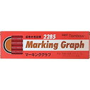 【未使用】【中古】トンボ鉛筆 色鉛筆 紙巻き マーキンググラフ 赤 1ダース 2285-25