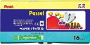 【中古-非常に良い】ぺんてる クレヨン パッセル GHPA116D 16色