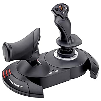 【中古】Thrustmaster スラストマスター T Flight Hotas X フライトスティック スロットル ジョイスティック 発射トリガー USB互換 (PC)当店取り扱いの中古品についてこちらの商品は中古品となっております。 付属品の有無については入荷の度異なり、商品タイトルに付属品についての記載がない場合もございますので、ご不明な場合はメッセージにてお問い合わせください。 買取時より付属していたものはお付けしておりますが、付属品や消耗品に保証はございません。中古品のため、使用に影響ない程度の使用感・経年劣化（傷、汚れなど）がある場合がございますのでご了承下さい。また、中古品の特性上ギフトには適しておりません。当店は専門店ではございませんので、製品に関する詳細や設定方法はメーカーへ直接お問い合わせいただきますようお願い致します。 画像はイメージ写真です。ビデオデッキ、各プレーヤーなど在庫品によってリモコンが付属してない場合がございます。限定版の付属品、ダウンロードコードなどの付属品は無しとお考え下さい。中古品の場合、基本的に説明書・外箱・ドライバーインストール用のCD-ROMはついておりませんので、ご了承の上お買求め下さい。当店での中古表記のトレーディングカードはプレイ用でございます。中古買取り品の為、細かなキズ・白欠け・多少の使用感がございますのでご了承下さいませ。ご返品について当店販売の中古品につきまして、初期不良に限り商品到着から7日間はご返品を受付けておりますので 到着後、なるべく早く動作確認や商品確認をお願い致します。1週間を超えてのご連絡のあったものは、ご返品不可となりますのでご了承下さい。中古品につきましては商品の特性上、お客様都合のご返品は原則としてお受けしておりません。ご注文からお届けまでご注文は24時間受け付けております。当店販売の中古品のお届けは国内倉庫からの発送の場合は3営業日〜10営業日前後とお考え下さい。 海外倉庫からの発送の場合は、一旦国内委託倉庫へ国際便にて配送の後にお客様へお送り致しますので、お届けまで3週間から1カ月ほどお時間を頂戴致します。※併売品の為、在庫切れの場合はご連絡させて頂きます。※離島、北海道、九州、沖縄は遅れる場合がございます。予めご了承下さい。※ご注文後、当店より確認のメールをする場合がございます。ご返信が無い場合キャンセルとなりますので予めご了承くださいませ。