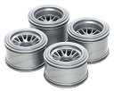 【中古-非常に良い】タミヤ RCスペアパーツ SP.1398 F104 メッシュホイールセット (ラバータイヤ用) 51398
