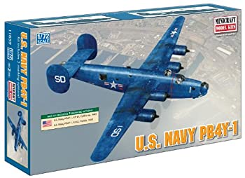 【中古】ミニクラフト 1/72 アメリカ海軍 PB4Y-1 リベレーター プラモデルのサムネイル