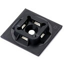 【未使用】【中古】パンドウイット マウントベース アクリル系粘着テープ付き 耐候性黒 500個入り ABM100-AT-D0