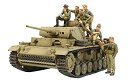 【未使用】【中古】タミヤ 1/35 ミリタリーコレクションシリーズ No.05 ドイツ陸軍 III号戦車 L型 ロンメル 野戦指揮セット プラモデル 32405(3)