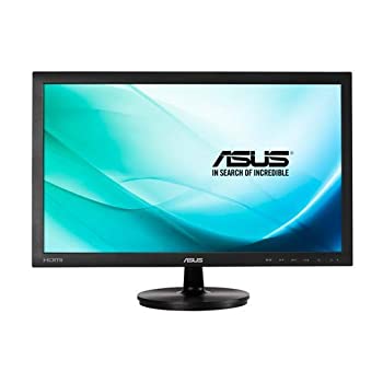 【中古-非常に良い】ASUS 23.6型フルHDディスプレイ ( 視野角170° / HDMI×1,DVI-D×1 / VESA対応 / ノン..