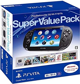 -ɤPlayStation Vita Super Value Pack 3G/Wi-Fiǥ ꥹ롦֥å(᡼...